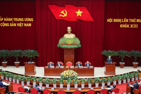 Toàn văn Nghị quyết 60 Hội nghị Trung ương 11 thông qua đề án sáp nhập tỉnh