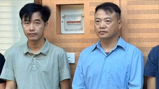 CEO NextPay Nguyễn Hữu Tuất (bên trái) “cánh tay phải” của Shark Bình