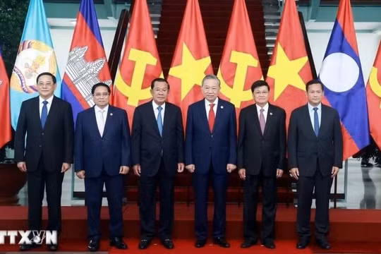 Tăng cường đoàn kết, gia tăng hiệu quả hợp tác, kết nối Việt Nam-Lào-Campuchia