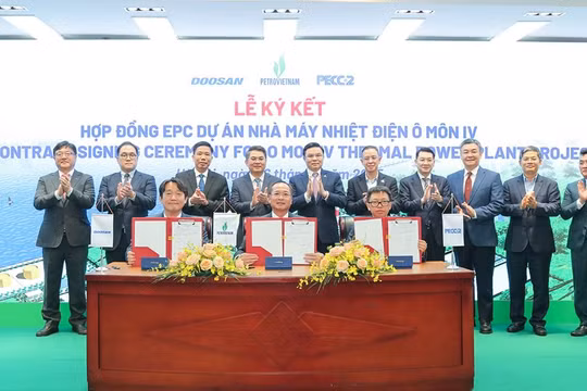 Ký kết hợp đồng EPC Dự án Nhà máy nhiệt điện Ô Môn IV: Bước tiến chiến lược của Petrovietnam