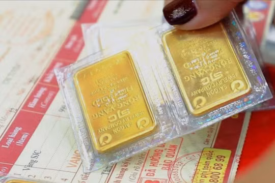 Giá vàng SJC hôm nay 2/8 lên mốc 123.500.000 đồng/lượng.
