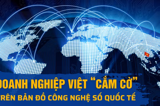 Doanh nghiệp Việt “cắm cờ” trên bản đồ công nghệ số quốc tế