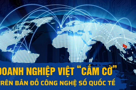Doanh nghiệp Việt “cắm cờ” trên bản đồ công nghệ số quốc tế