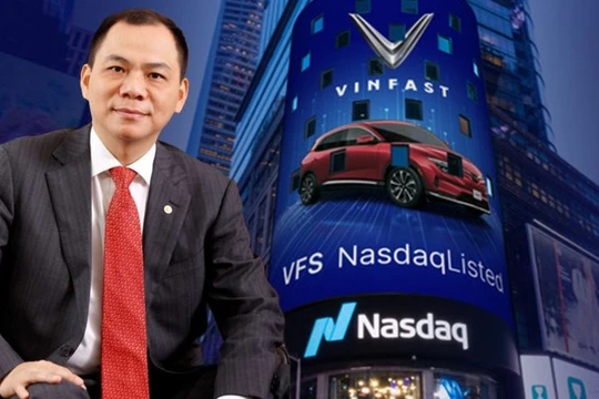 Việt Nam có thêm một tỷ phú USD, ông Phạm Nhật Vượng tiếp tục bứt phá