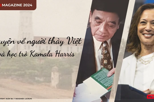 Chuyện về người thày Việt và học trò Kamala Harris