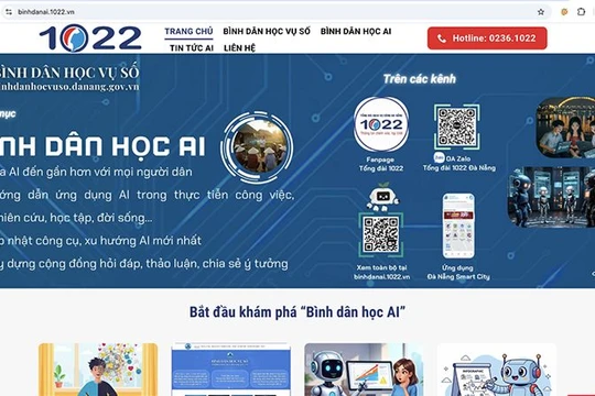 Đà Nẵng triển khai bình dân học vụ số nhằm nâng cao năng lực số cho người dân và công chức.