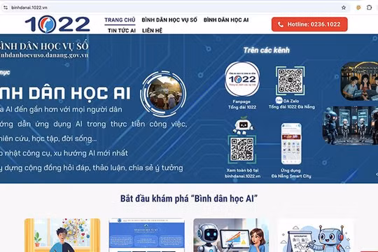 Đà Nẵng triển khai bình dân học vụ số nhằm nâng cao năng lực số cho người dân và công chức.