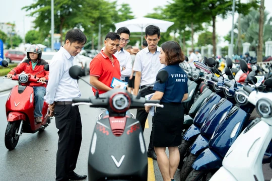 Nhiều học sinh lựa chọn Evo Lite Neo là mẫu xe “number one”