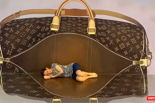 Một tác phẩm ấn tượng tại Bảo tàng tranh 3D ở Đà Nẵng