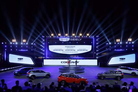 Geely chính thức ra mắt 3 mẫu xe Coolray, Monjaro, EX5 tại Việt Nam