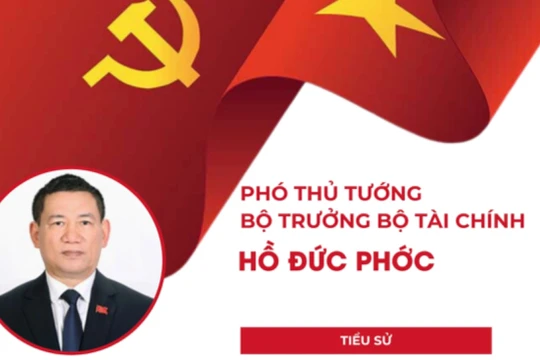 Infographic: Chân dung Phó Thủ tướng, Bộ trưởng Bộ Tài Chính Hồ Đức Phớc