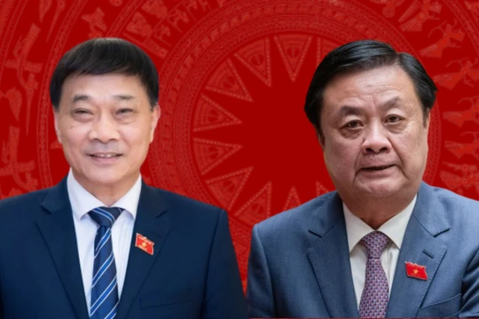 Ông Lê Minh Hoan và Vũ Hồng Thanh giữ chức Phó Chủ tịch Quốc hội