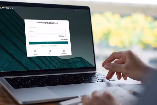 BIDV Direct - ứng dụng số hữu ích dành cho khách hàng tổ chức