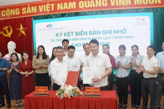  IGB Group và Sở VHTT&DL tỉnh Cao Bằng hợp tác phát triển phần mềm Du lịch thông minh Cao Bằng Tour
