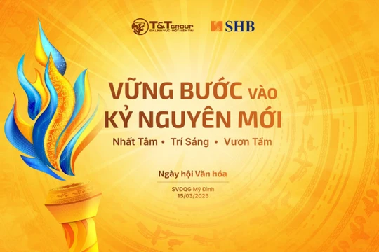 SHB và T&T Group tổ chức ngày hội Văn hóa quy mô 15.000 người, sẵn sàng bước vào kỷ nguyên mới