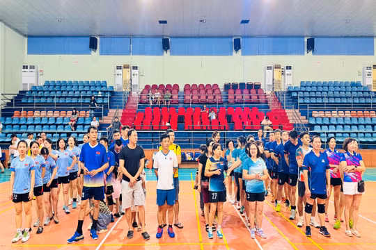 Sôi nổi Giải bóng chuyền Vietsovpetro năm 2025