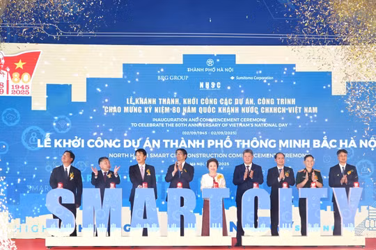 Chính thức khởi công dự án Thành phố Thông minh Bắc Hà Nội