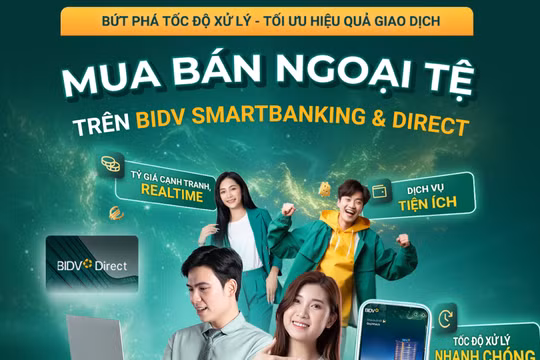 Khi ngân hàng “mở cửa” để khách hàng giao dịch ngoại tệ ngay trên phương tiện trực tuyến 