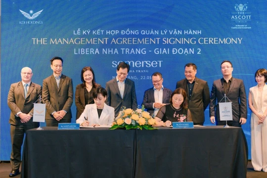 KDI Holdings "bắt tay" The Ascott Limited quản lý vận hành Somerset Nha Trang 