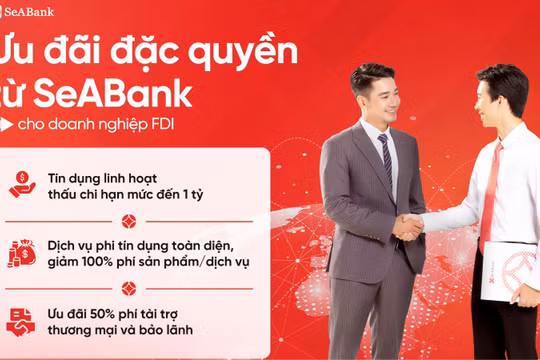SeABank cung cấp giải pháp tài chính toàn diện, đồng hành cùng doanh nghiệp FDI khai phá cơ hội