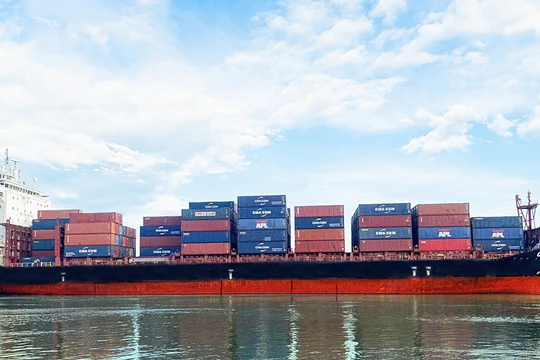 Hàng trăm container xuất khẩu qua cảng Chu Lai dịp đầu năm Ất Tỵ