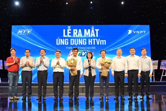 Lễ ra mắt ứng dụng đa dịch vụ HTVm 