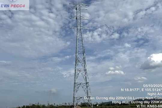 Tập trung nguồn lực đẩy nhanh tiến độ cụm dự án truyền tải điện phục vụ nhập khẩu điện từ Lào