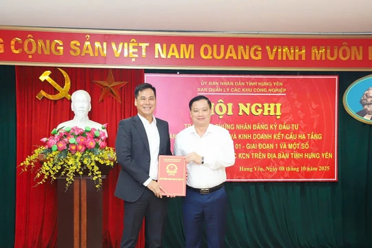 Viglacera Hưng Yên được chấp thuận chủ trương đầu tư KCN Số 01 - Giai đoạn 1