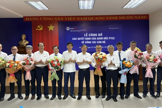Công ty Truyền tải điện 2 hoàn thành tinh gọn tổ chức bộ máy quản lý, điều hành