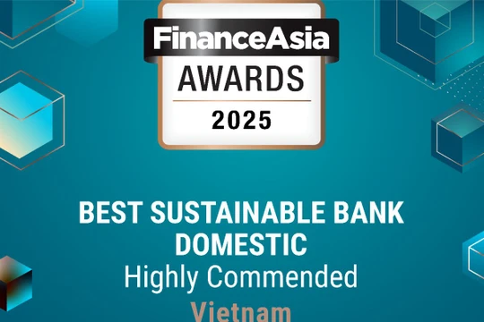 OCB khẳng định dấu ấn tại FinanceAsia Awards 2025 với giải thưởng Ngân hàng Bền vững Xuất sắc