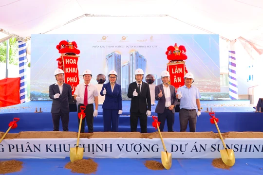Sunshine Sky City khởi công 5 tòa tháp mới, giải cơn khát nguồn cung tại khu Nam Sài Gòn