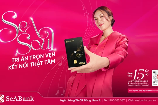 SeABank kết hợp cùng ca sĩ Mỹ Tâm ra mắt thẻ Visa SeASoul 2in1 - Trải nghiệm tài chính đầy cảm xúc