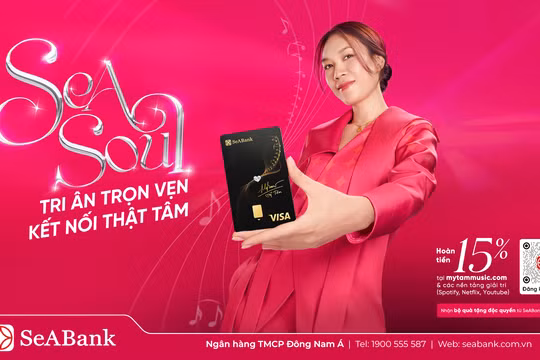 SeABank kết hợp cùng ca sĩ Mỹ Tâm ra mắt thẻ Visa SeASoul 2in1 - Trải nghiệm tài chính đầy cảm xúc