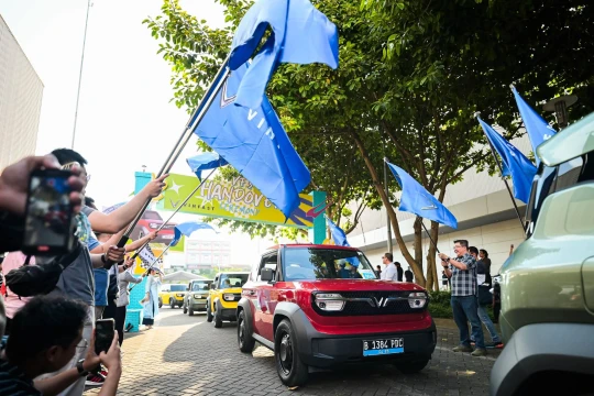 Vinfast VF3 được vinh danh ''Tân binh xe điện ấn tượng nhất'' tại Indonesia 