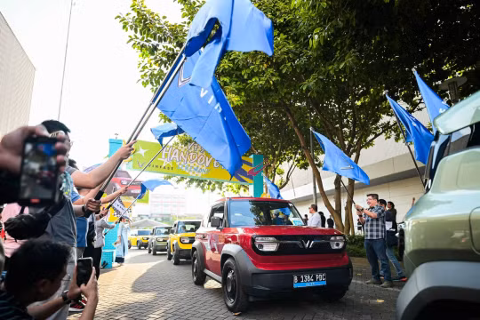 Vinfast VF3 được vinh danh ''Tân binh xe điện ấn tượng nhất'' tại Indonesia 