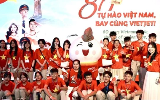 Cùng Vietjet bay khắp thế giới tại Triển lãm đặc biệt kỷ niệm 80 năm Quốc khánh 2/9