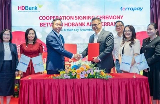 HDBank hợp tác cùng TerraPay tăng tốc dịch vụ kiều hối toàn cầu