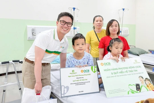OCB tiếp tục đồng hành cùng Quỹ Hiểu về trái tim