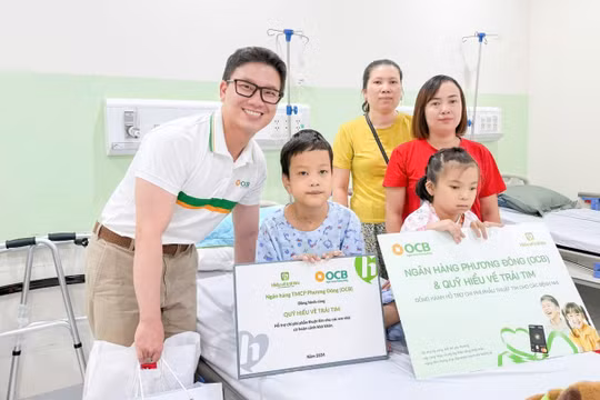 OCB tiếp tục đồng hành cùng Quỹ Hiểu về trái tim