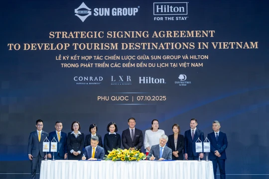 Sun Group hợp tác cùng Hilton, ra mắt hơn 2000 phòng khách sạn tại Quảng Ninh, Đà Nẵng, Phú Quốc