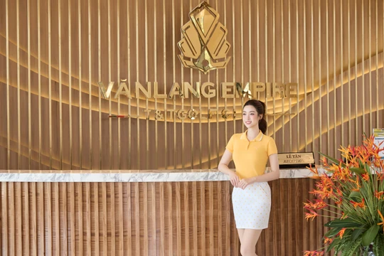 Hoa hậu Đỗ Mỹ Linh trở thành Đại sứ thương hiệu Văn Lang Empire T&T Golf Club 