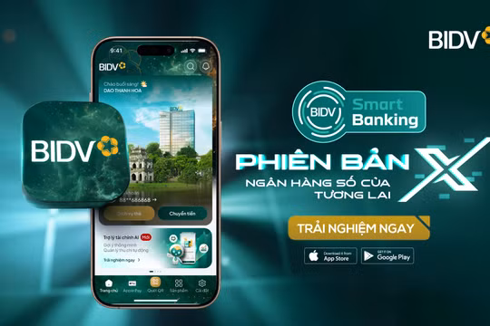 BIDV SmartBanking phiên bản X – dấu ấn tiên phong cùng loạt tính năng mới độc đáo