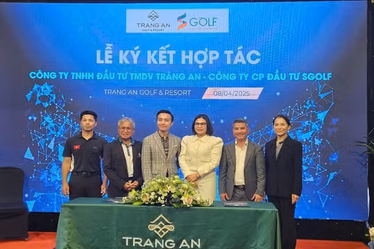 Sgolf và sân golf Tràng An ký kết hợp tác chiến lược trước thềm giải Tràng An Classic 2025