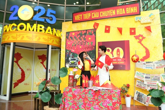 PVcomBank triển khai chuỗi hoạt động nhân dịp kỷ niệm 80 năm ngày Quốc khánh