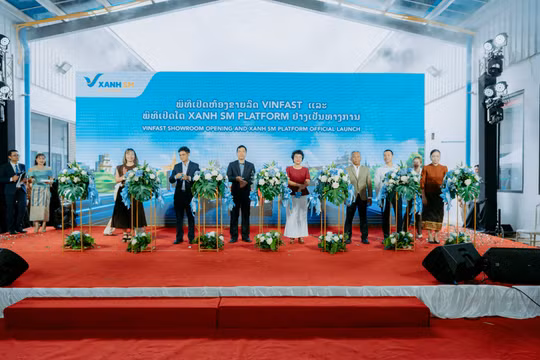 GSM chính thức phân phối VinFast VF 3 và VF 5 tại Lào