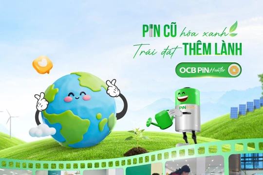 Hàng trăm kg pin cũ được thu gom từ chiến dịch pin Hunter do OCB phát động 