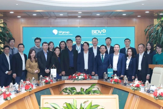 BIDV và SP Group hợp tác vì mục tiêu xanh