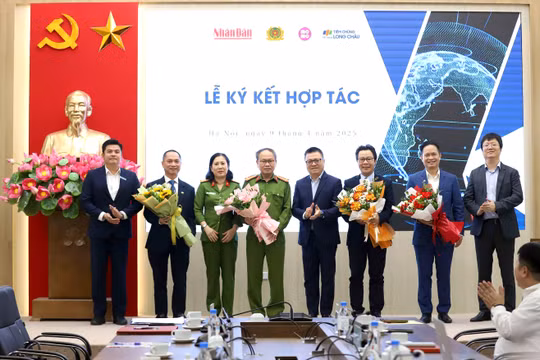 FPT Long Châu và Báo Nhân Dân hợp tác và phát triển bền vững vì sức khỏe người Việt