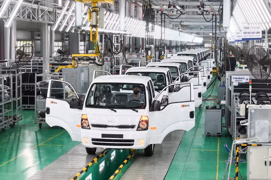 Thaco Auto đẩy mạnh xuất khẩu xe thương hiệu Thaco và quốc tế