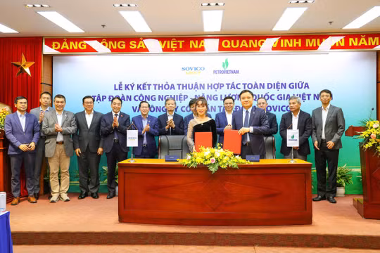 Petrovietnam hợp tác toàn diện với SOVICO: Động lực mới cho phát triển năng lượng và kinh tế